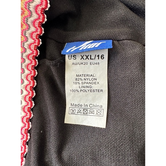 Hilor Asymmetric Cross-Strap Swimsuit. Nearly new, worn once. Size L - Picture 4 of 5